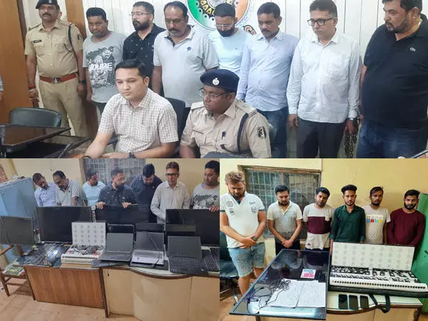 IPL सट्टा-13 आरोपी गिरफ्तार... चेन्नई सुपर किंग बनाम लखनऊ सुपर जाइंट में चल रहा था करोड़ों का सट्टा... पुलिस मौके पहुंची तो नजारा देख रह गई दंग... IPL सट्टा-13 आरोपी गिरफ्तार... चेन्नई सुपर किंग बनाम लखनऊ सुपर जाइंट में चल रहा था करोड़ों का सट्टा... पुलिस मौके पहुंची तो नजारा देख रह गई दंग...