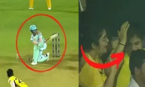 IPL 2022:  आयुष बडोनी को छक्का मरना पड़ा मंहगा, महिला फैन को सिर में लगी चोट... देखें वीडियो