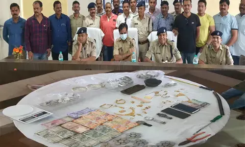 39 चोरी मामलों का खुलासा..आरोपियो से चार लाख नगदी बरामद.. यूपी से पकड़ाए चोर
