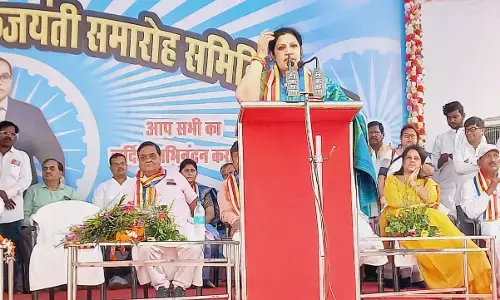 अम्बेडकर की राह पर भाजपा: छत्तीसगढ़ प्रभारी पुरंदेश्वरी ने कहा- अम्बेडकर के विचारों से भाजपा ने लिया सबका साथ-सबका विकास नारा