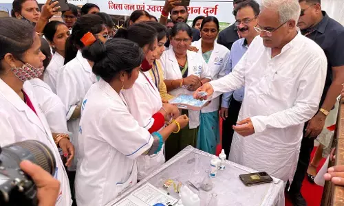 CG जल बहिनी: CM ने पानी की गुणवत्ता की जांच करने वाली महिलाओं को दी जल बहिनी की उपाधि, कहा...