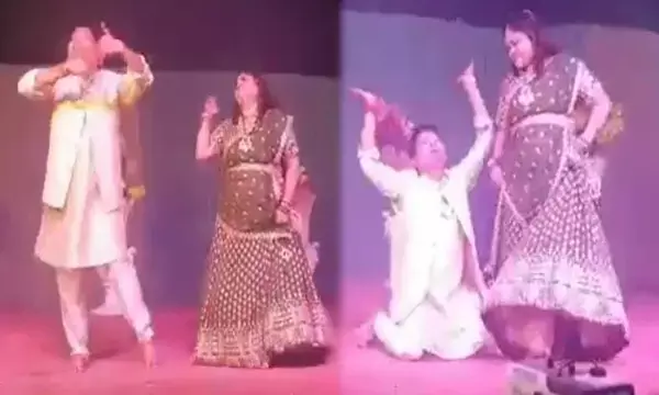 वीडियो: पूर्व मंत्री ने स्टेज पर लगाए ठुमके, इस तरह प्यार मनुहार करते नजर आए गागड़ा