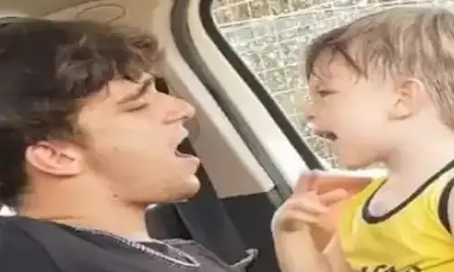 पिता और पुत्र की जोड़ी:  सोशल मीडिया पर धमाल मचा रही है बेगिन सॉन्ग, दिल जीत लेगी परफॉर्मेंस... देखें वीडियो