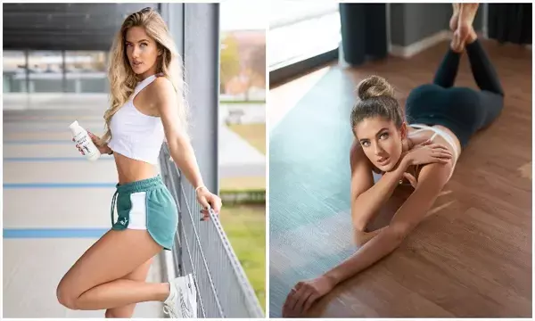 देखने में बेहद खूबसूरत है ये मॉडल, ओलंपिक और फिटनेस में भी है बवाल... आपने ग्लैमरस लुक से मचा रही तहलका