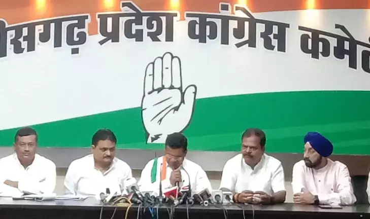 CG में यूपी-गुजरात का नियम: भाजपा के जेल भरो आंदोलन के खिलाफ कांग्रेस लेकर आई सबूत, कहा- रमन सरकार में भी यही नियम लागू थे