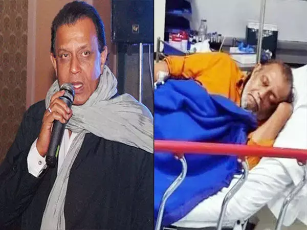 मिथुन चक्रवर्ती होस्पिटल में भर्ती: बेड पर लेटे हुए आ रहे हैं नजर... बेटे ने दिया दी हेल्थ की जानकारी.... | Mithun Chakraborty admitted to the hospital, is seen lying on the