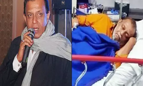 मिथुन चक्रवर्ती हॉस्पिटल में भर्ती: बेड पर लेटे हुए आ रहे हैं नजर... बेटे ने दिया दी हेल्थ की जानकारी....