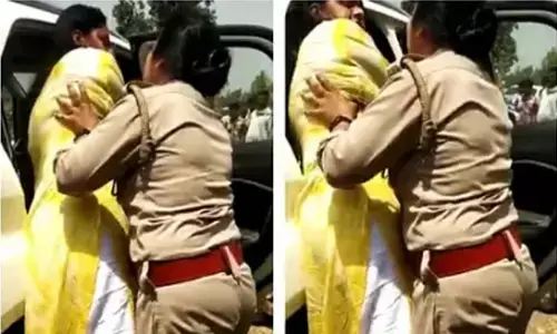 वीडियो: नशे में धुत महिला अधिकारी का वीडियो वायरल,  पुलिसकर्मी से अभद्रता करते हुए दी धमकी...बोली- कमिश्नर से बात करूंगी