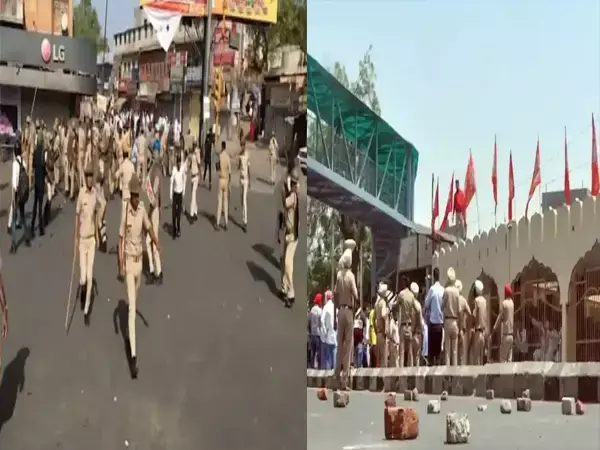 ईद की नमाज़ के बाद हिंसा VIDEO: 10 थाना क्षेत्रों में कर्फ्यू... पथराव में चार पुलिसकर्मी घायल...झंडे-लाउडस्पीकर को लेकर शुरू हुआ था विवाद