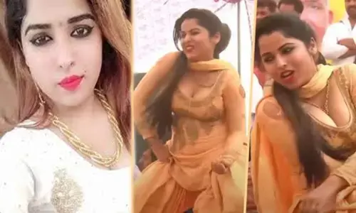 VIDEO: मुस्कान बेबी ने किया जबरदस्त डांस, स्टेज पर लगाए धांसू ठूमके... लूट ली पूरी महफ़िल... देखें