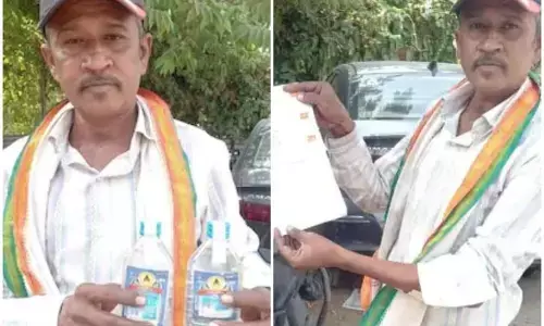 दो बोतल पीकर भी नहीं हुआ नशा, शराबी ने गृहमंत्री को लिखी चिट्ठी, कहा -  मेरे साथ जो हुआ, वह अन्य किसी के साथ ना हो...