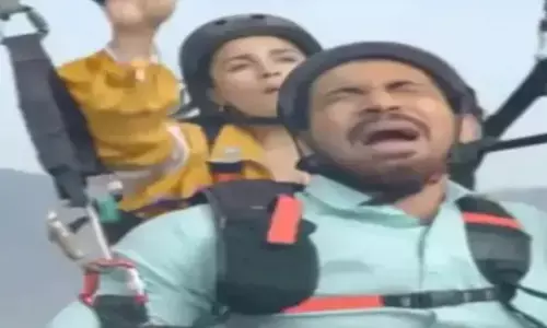 VIDEO: आलिया भट्ट ने विपिन कुमार साहू के साथ की पैराग्लाइडिंग, याद है चिल्लाता हुआ शख्स- लैंड करा दे भाई