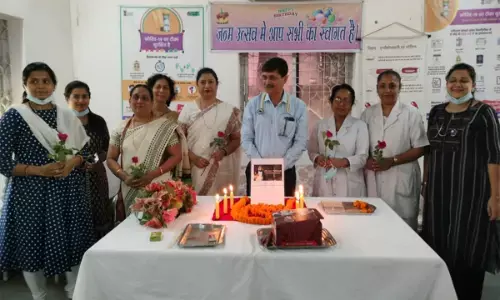 एसईसीएल मुख्यालय में नर्सेस-डे मनाया गया...