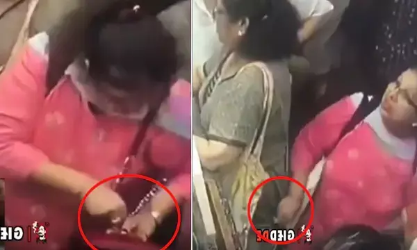 चोर आंटी: दुकान से महिला ने ऐसे चुराया मोबाइल, देखकर नहीं होगा भरोसा... देखें वीडियो