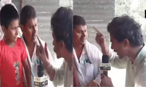 VIDEO: वायरल सोनू कुमार पर गुस्सा करता दिखा पत्रकार, पूछा सवाल तो सुनकर रो पड़ा... सोशल मीडिया लोग बोले- ये पत्रकारिता है या गुंडागर्दी