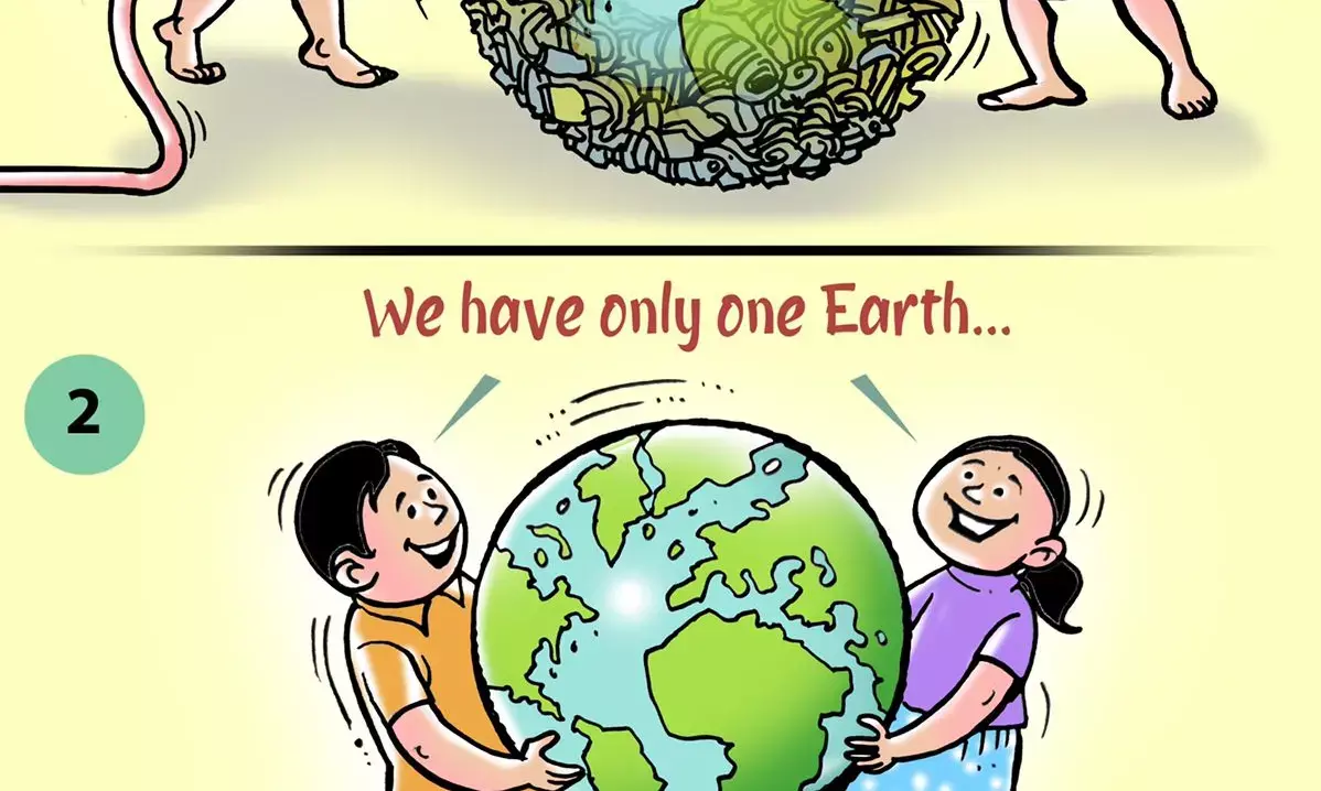 विश्व पर्यावरण दिवस आज,    सिर्फ एक पृथ्वी विषय पर आयोजित अखिल भारतीय कार्टून प्रतियोगिता में विदेश से भी आये कार्टून, परिणाम घोषित