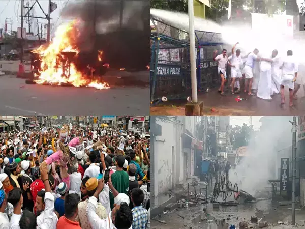 वीडियो-नुपूर के बयान पर कई शहरों में हिंसा और आगजनी, रांची में कर्फ्यू, हावड़ा में पुलिस चौकी को आग के हवाले, कई पुलिस वाले जख्मी