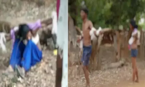 छत्तीसगढ़ में तालिबानी सजा: पकड़े जाने पर प्रेमी युगल की बेरहमी से पिटाई, फिर निर्वस्त्र कर पूरे गांव में घुमाया...वीडियो वायरल,