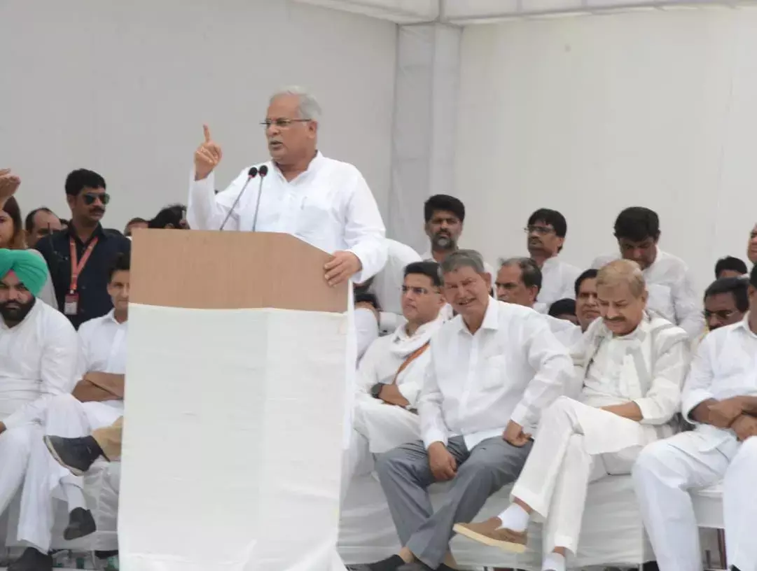 अग्निपथ पर भूपेश का बड़ा हमला: सीएम ने कहा- सभी नौजवानों को चौकीदार बनाना चाहती है केंद्र सरकार...गुजरात पर ये क्या कह दिया...