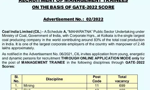 बंपर वैकेन्सी - कोल इण्डिया में १००० पदों पर होगी भर्ती...