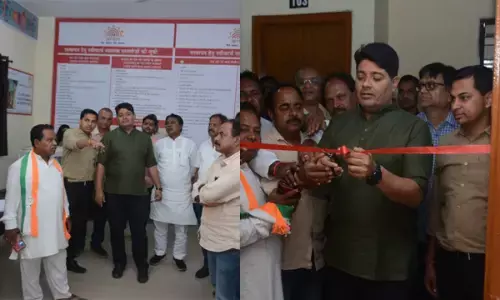 निगम मुख्यालय भवन में आधार कार्ड बनाने अब टोकन सिस्टम, 0 नागरिकों के बैठने के लिए वेटिन एरिया