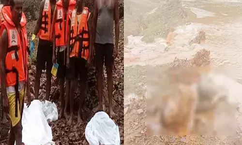 CG- मां और दो बेटों की मौतः बाजार कर बच्चों के साथ लौट रही महिला नाले में बही, सभी की मौत