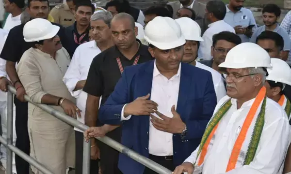 भनपुरी, जोरा और बोरियाखुर्द पानी टंकियों से 2 लाख की आबादी को मिलेगा शुद्ध पेयजल... मुख्यमंत्री ने दो सीवरेज ट्रीटमेंट प्लांट और तीन पानी टंकियों का किया लोकार्पण