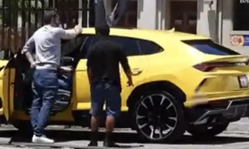 इस मशहूर स्टार के कार का एक्सीडेंट, करोड़ों की लैंबॉर्गिनी कार का हुआ बुरा हाल... देखिए