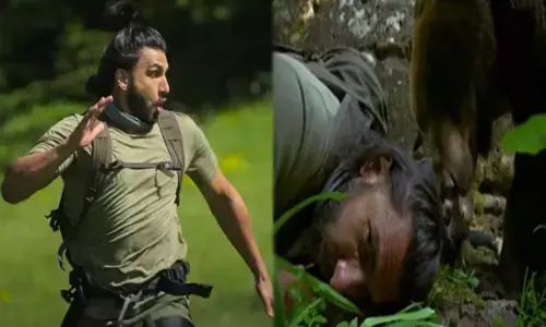 घने जंगल में फंसे रणवीर सिंह, पीछे पड़ा भालू... एक्टर बोले- बस मेरी जान बचाओ