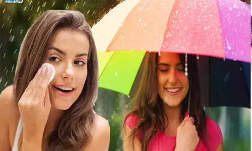Beauty Mansoon Tips: बारिश में भी चेहरे की रंगत रहेगी बरकरार, इन ब्यूटी टिप्स से लाएं निखार