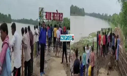 एनीकट पार कर रहा आठवीं कक्षा का छात्र नदी में बहा, तलाश जारी...