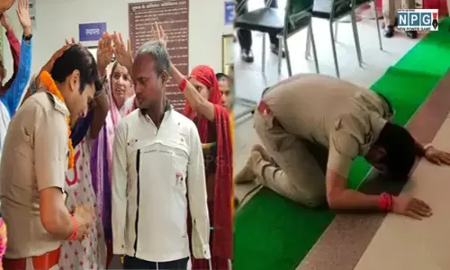 एसपी ऑफिस में मत्था टेक भोजराम पटेल ने महासमुंद के लिए ली विदाई, वृद्धों ने दिए आशीर्वाद