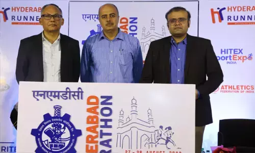 NMDC and Hyderabad Runners launch the NMDC Hyderabad Marathon 2022