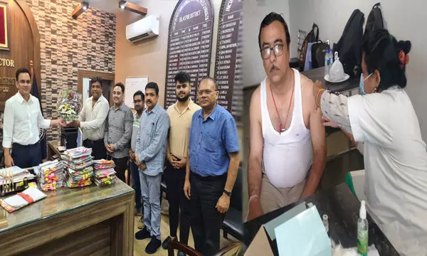 कोरोना- शहर के 25 केंद्रों में लग रहें बुस्टर डोज,एक साथ बड़ी संख्या होने पर टीका लगाने मोबाइल यूनिट पहुंचेगी... कोरोना- शहर के 25 केंद्रों में लग रहें बुस्टर डोज,एक साथ बड़ी संख्या होने पर टीका लगाने मोबाइल यूनिट पहुंचेगी...