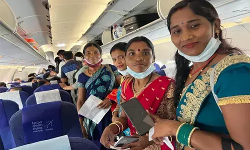 वनवासी महिलाओं ने भरी ऊंची उड़ान, सिंगापुर के लिए रवाना, उत्कृष्ट कार्य के लिए मिलेगा ग्रिट अवार्ड