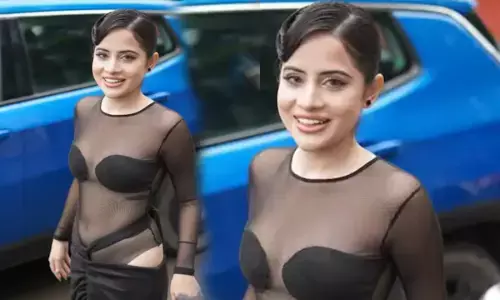 OMG, ये क्या पहनकर बाहर निकली उर्फी जावेद, लोग घूरने लगे तो बोलीं- खा जाओगे क्या?