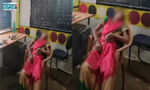 महिला शिक्षिका शराब पीकर स्कूल पहुँची, पुलिस ने करवाया मुलाहिजा, प्रिंसिपल बोलीं...CG Breaking News