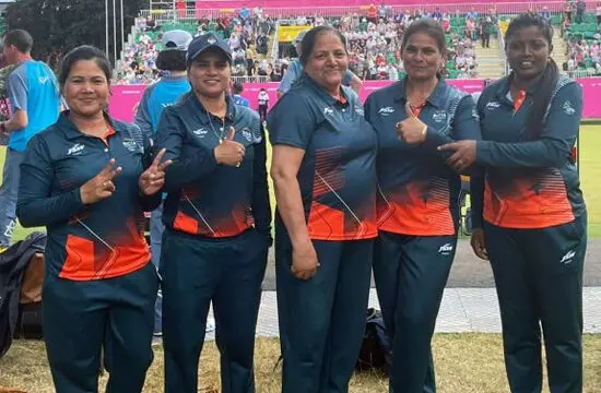 भारत की महिला टीम ने रचा इतिहास, लॉन बॉल्स में पहली बार जीता गोल्ड मेडल