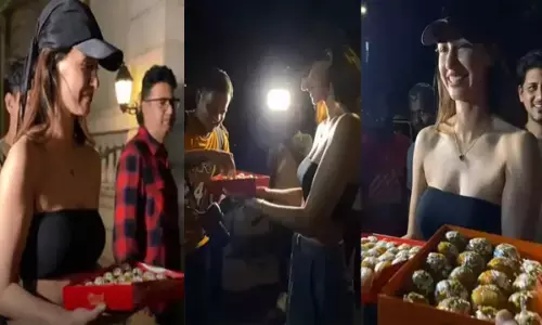 Disha Patani: दिशा ने लड्डू बांटकर जाहिर की ख़ुशी, फिल्म ने ओपनिंग डे में की इतनी कमाई... Viral Video