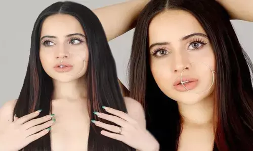 उर्फी जावेद का रिवीलिंग गेटअप, लंबी बाल, नाक में नथनी... यूजर्स बोले- कोई पंखा चला दो...