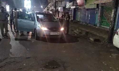 राजधानी में गोली चली: राजेन्द्र नगर थाना क्षेत्र में चली गोली, घायल को लेकर फरार हुए आरोपी, एसएसपी मौके पर