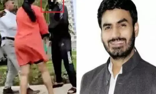 गालीबाज नेता गिरफ्तार, पुलिस ने रखा था 25 हजार का इनाम...महिला से अभद्रता कर था फरार..