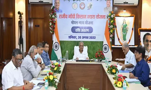 छत्तीसगढ़ के किसानों को मिलता रहेगा राजीव गांधी किसान न्याय योजना का लाभ...मुख्यमंत्री ने वीडियो कॉन्फ्रेंसिंग के जरिए किसानों से की बातचीत