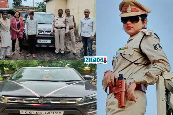 छत्तीसगढ़ी फ़िल्म की एक्ट्रेस वर्दी पहन बनी लुटेरी: माइनिंग अधिकारी बताकर ट्रक चालकों से वसूल रही थी रकम, पुलिस ने अभिनेत्री और एक युवक को किया गिरफ्तार...