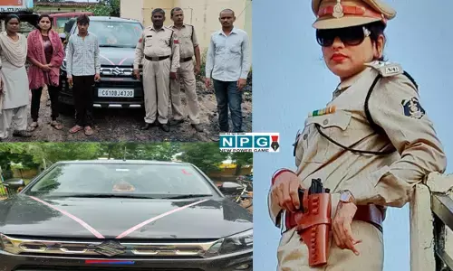 छत्तीसगढ़ी फ़िल्म की एक्ट्रेस वर्दी पहन बनी लुटेरी: माइनिंग अधिकारी बताकर ट्रक चालकों से वसूल रही थी रकम, पुलिस ने अभिनेत्री और एक युवक को किया गिरफ्तार...