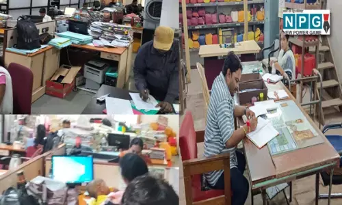 हड़ताल का दिख रहा मिलाजुला असर, दफ्तर खुलें, कई टेबलों पर काम तो कई हैं खाली