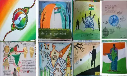 जगदगुरू शंकराचार्य कॅालेज ऑफ एजूकेशन आमदी नगर, हुडको, भिलाई में विभाजन विभिषिका स्मरण दिवस का आयोजन