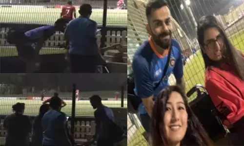 विराट कोहली मिलने पहुंचे PAK दिव्यांग फैन, VIDEO हुआ वायरल... देखिए