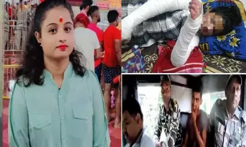 12वीं की छात्रा को शाहरुख ने ज़िंदा जलाया...हत्यारा पुलिस कस्टडी में हंसते हुए दिखा, आरोपी को फांसी देने की मांग...