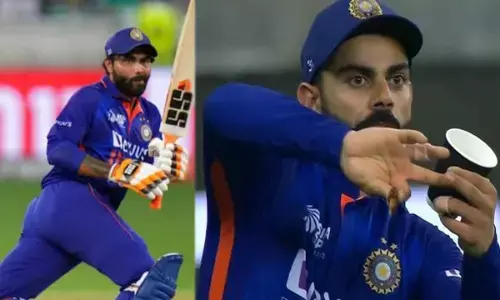 Asia Cup 2022: जडेजा की रॉकेट थ्रो से रनआउट हुआ बल्लेबाज, विराट कोहली ने दिया जबरदस्त रिएक्शन... कहा- बहुत कंचे....